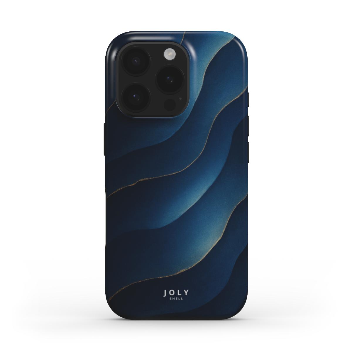 Golden Midnight Waves - Coque renforcée