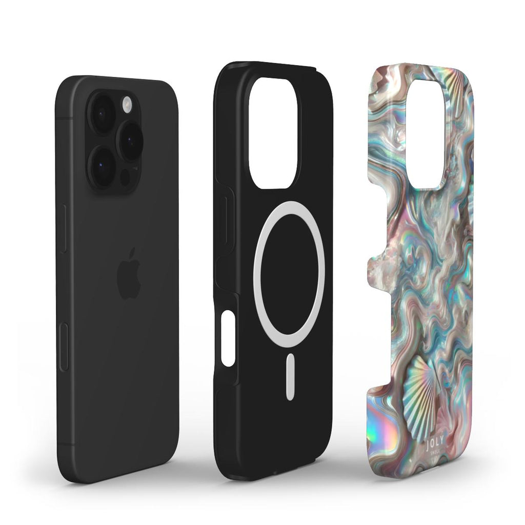 Arc-en-Coquillage - Coque renforcée MagSafe