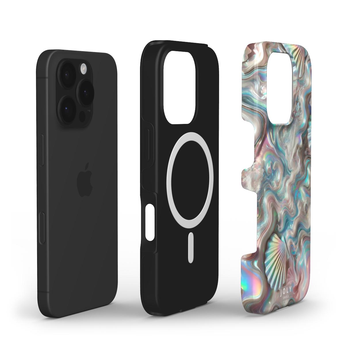 Arc-en-Coquillage - Coque renforcée MagSafe