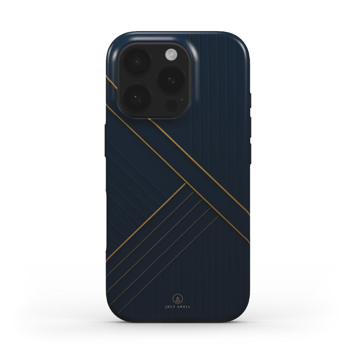 Élite Bleu Souverain - Coque renforcée MagSafe